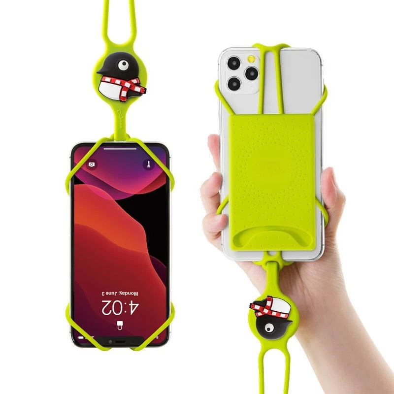 

Neck hanging diagonal back mobile phone tie second generation mobile phone tie is suitable for a variety of models 4-6.5 inch