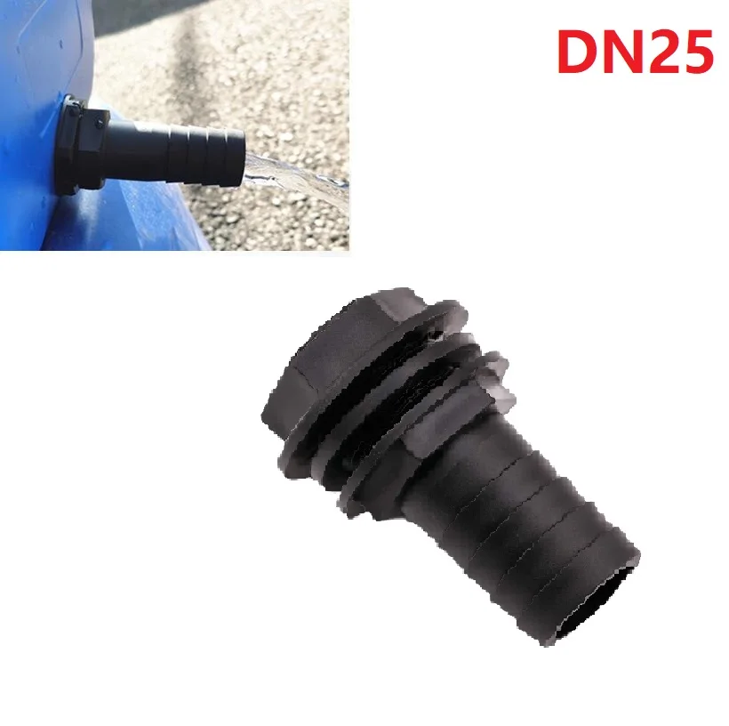 

3/4 Inch Plastic Bucket Joint Flange Base Water Tank Adapter Water Butt Overflow Connector For Water Tanks Garden Equipments