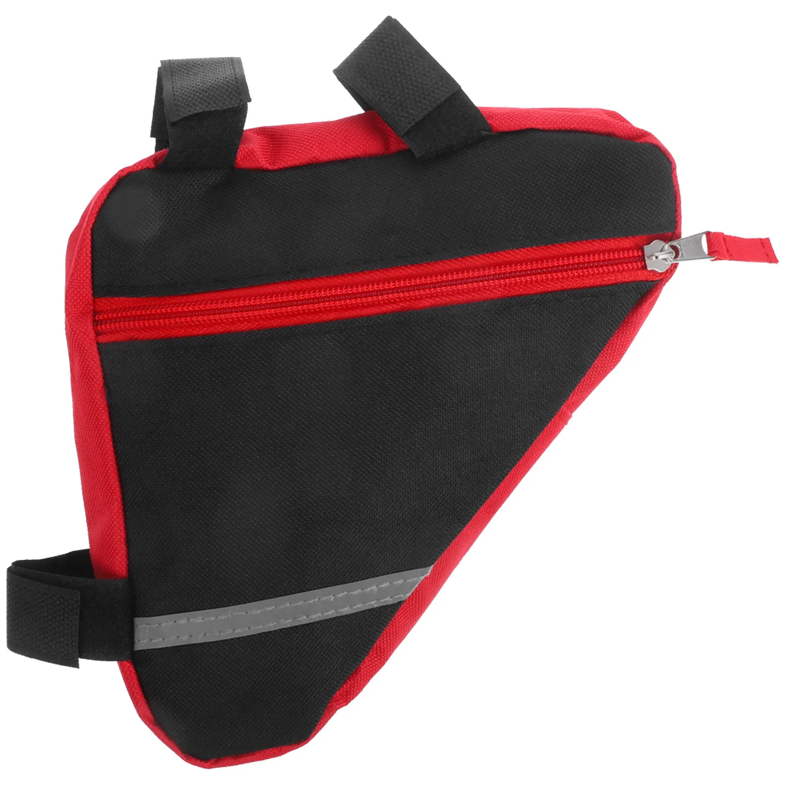 

Triangle Cycling Bike Tube Front Frame Saddle For Road Bicycle Accessories 600D Oxford Cloth Durable Easy Installation Red