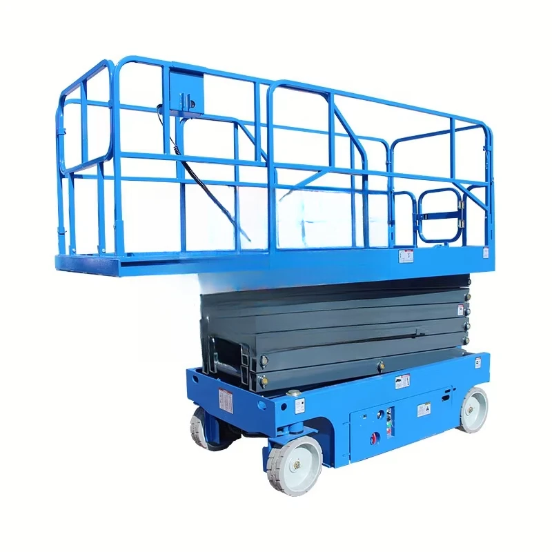 Used Heavy Loading Electric Construction Scaffolding Mobile Hydraulic Scissor Lift Table