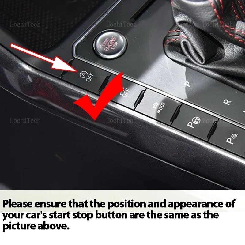 ل VW Polo MK6 AW BZ 2018-24 التوقف التلقائي بدء نظام المحرك جهاز زر التحكم الاستشعار التوصيل وقف إلغاء كابل وضع الذاكرة