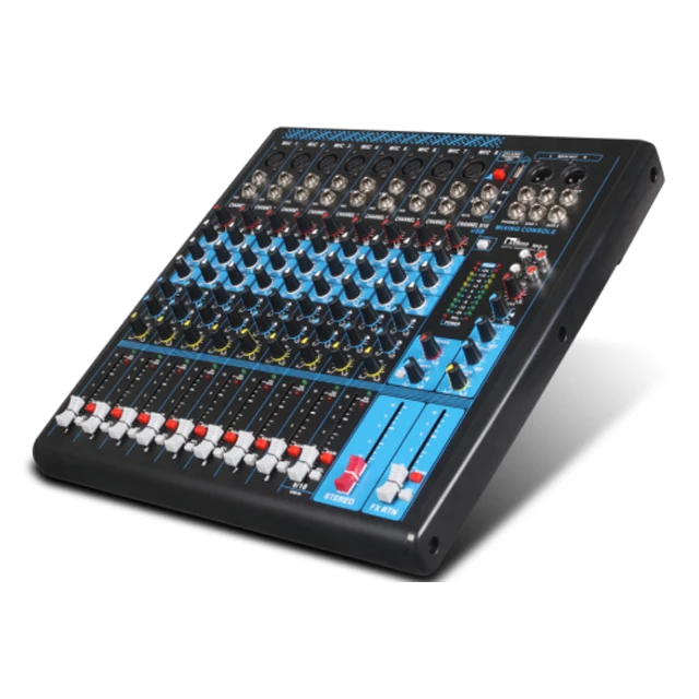 

MQ-10 Digital 10-Channel Audio Mixer Console For KTV School-Portable Speaker By Schooldigital