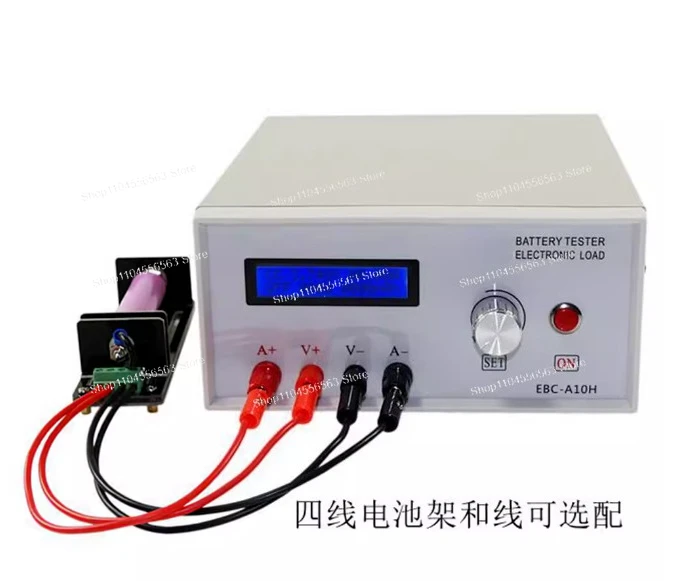 Portable Battery Capacity Tester EBC-A10H 150W Electronic Load for Power Bank Charge Discharge Cycle Testing AC 110-220V