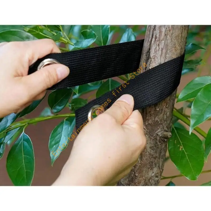 4Pcs Windproof Tree Belt Stereotyped Nylon Fixed Strap Good Support Newly Planted Branch Belt Yard Accessories 55KD