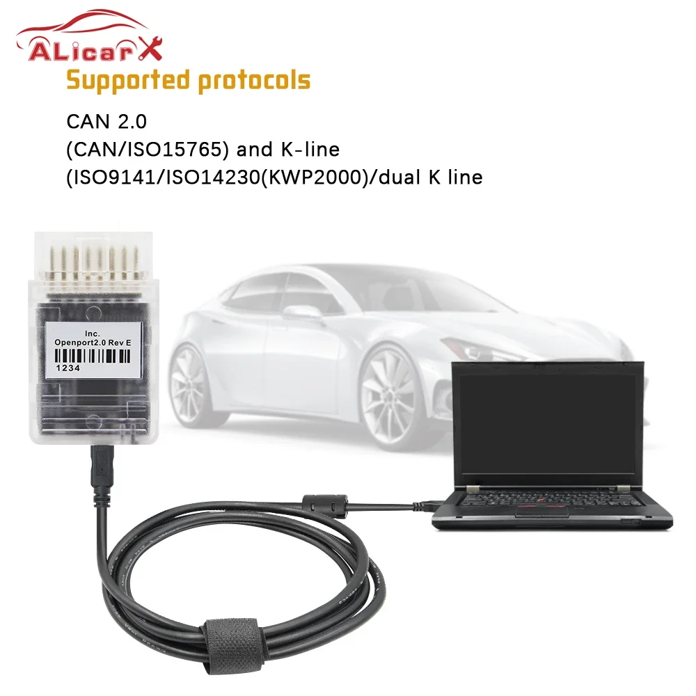 Latest Tactrix Openport 2.0 ECU Chip Tuning A+ Quality ECU Flash tool Full Xe.try Software Vedia.m DT.S WI.S EP.C Installed Well