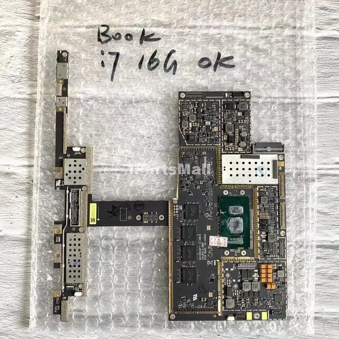 Replacement for Surface Book 1703 Motherboard i7 16G 6600U 16GB RAM X938459-003 Logicboard Mainboard Pulled Good Work