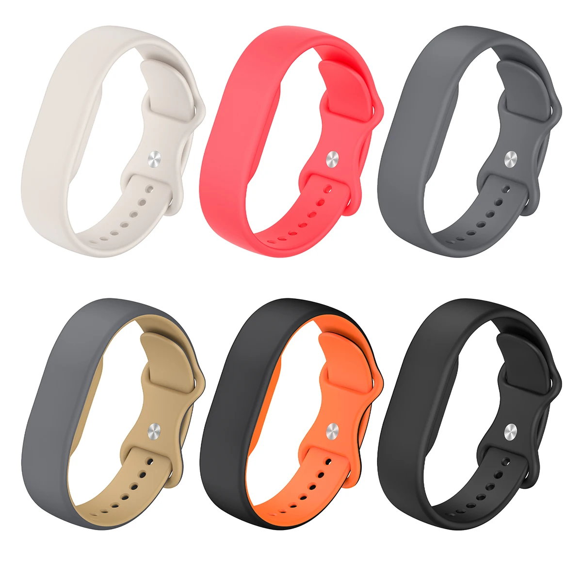 Atmungsaktives Armband für Google Fitbit Air Smartwatch Zubehör Sport Silikon Schlaufe Ersatzarmband Correa Fitbit Air Band – Detail 1