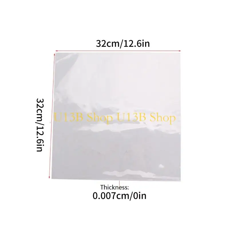 U13B Clear Record Roolves толстые защитные чехлы для хранения альбомов 12x12Inch альбомов