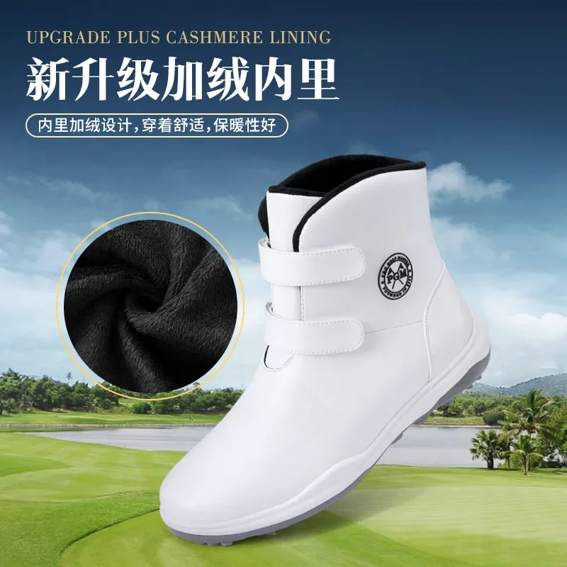 Buty golfowe PGM damskie buty antypoślizgowe jesienne i zimowe buty golfowe wodoodporne buty