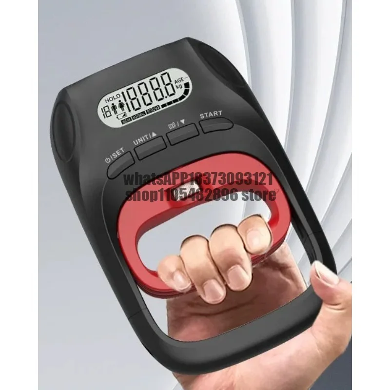 Electronic grip fitness training professional hand force adjustable high school entrance examination tester counting grip meter