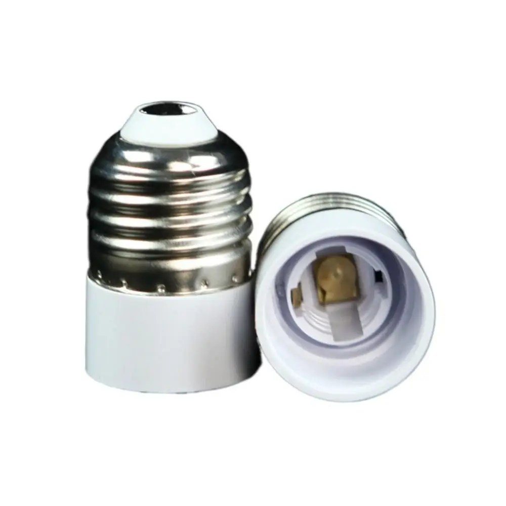 E27 Male to E14 B22 GU10 E40 Female Lamp Holder Converter Durable Multiple Models Lamp Base Heat-resistant Socket Adapter