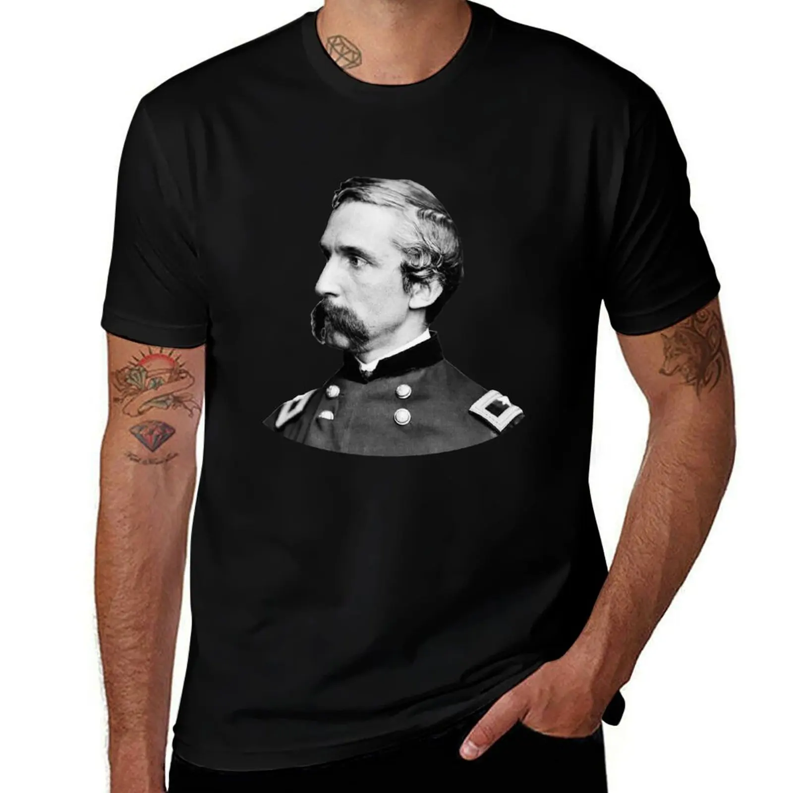 

Joshua Lawrence Chamberlain T-Shirt graphic tee shirt Clothing funny costumes plain black t shirts men