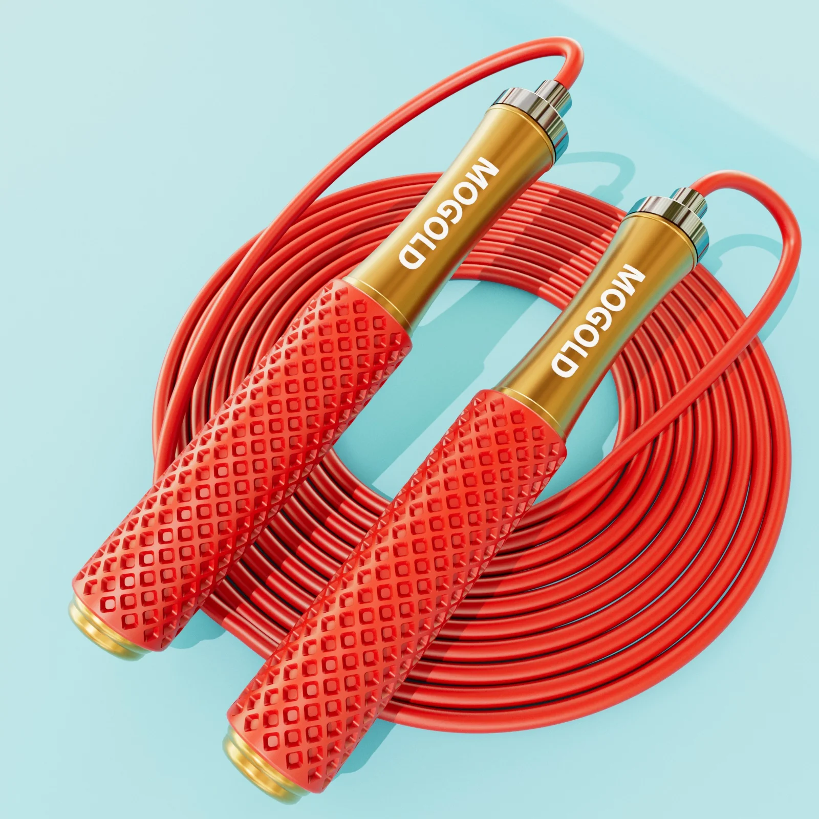 

Children Bearing Jump Rope, Aluminum Alloy Handle, Smooth Rotation, Adjustable, Suitable for Speed, Aerobic Exercise, Fitness