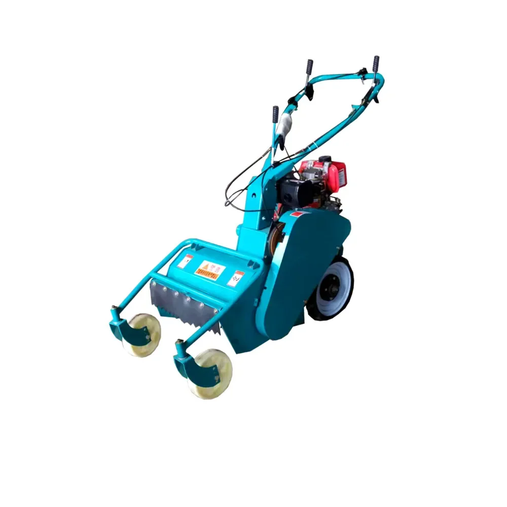 Diesel electric start front lawn mower Multi-function walk-behind  