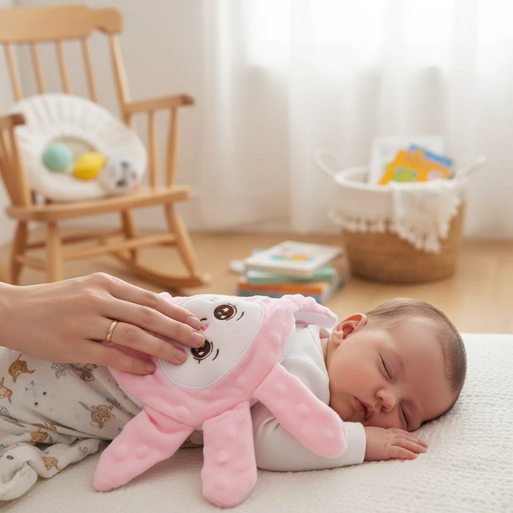 

Newborn Baby Sleep Aid Palm Pillow Baby Soothing Palm Baby Sleep Aid Baby Calming Sleep Remote Control Toddler Palm
