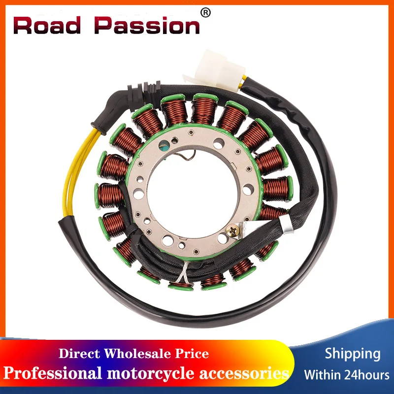 

Road Passion Motorcycle Parts Generator Stator Coil For Honda NV400 CJ/CK Steed 400 NV400 CS/CV Steed 400 NV600 Shadow 600