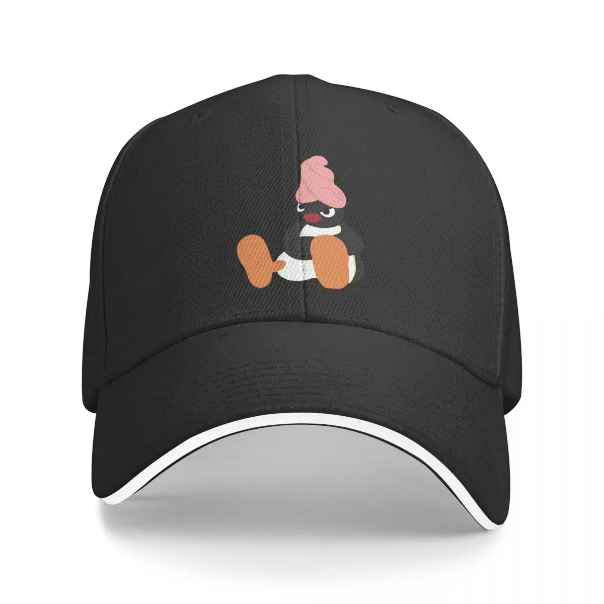 Mood Shower Pingu Family Cartoon Baseball Cap Men Hats Women Visor Sunprotection Snapback Caps