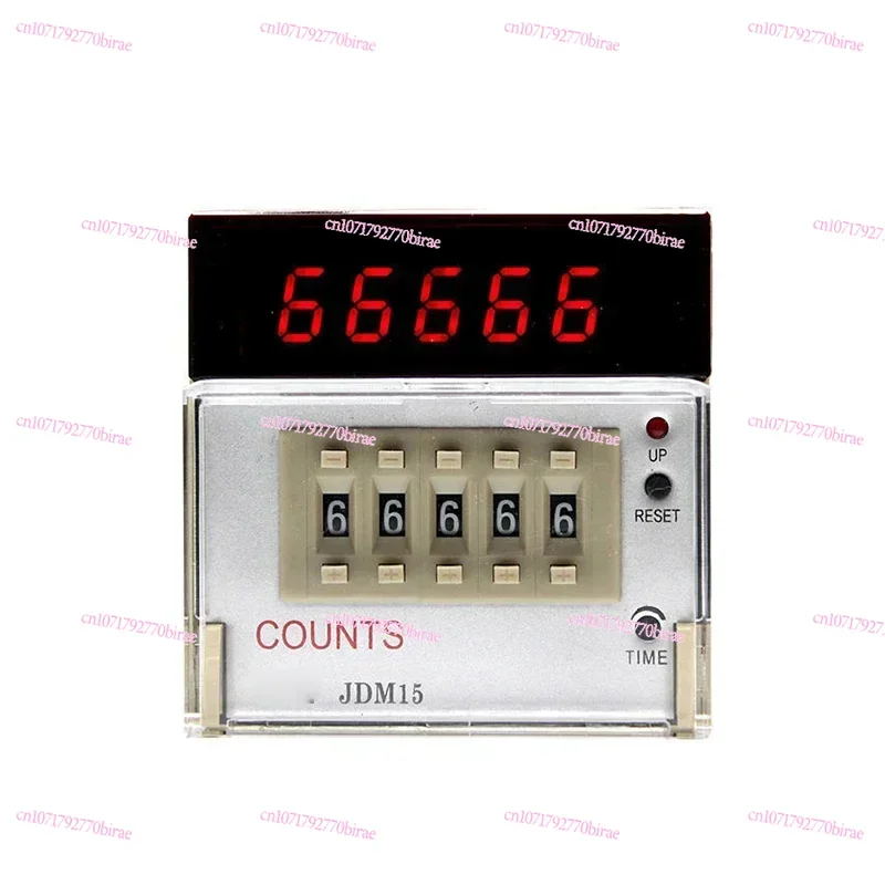 

New Digital Display Counter COUNTS DHC JDM15 Five Digit Addition And Subtraction Counter Reversible