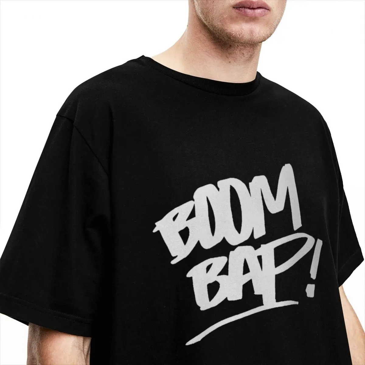 Boom Bap Rap Men Women's T Shirt Accessories Casual Tees T-Shirts Pure Cotton All Seasons Clothing