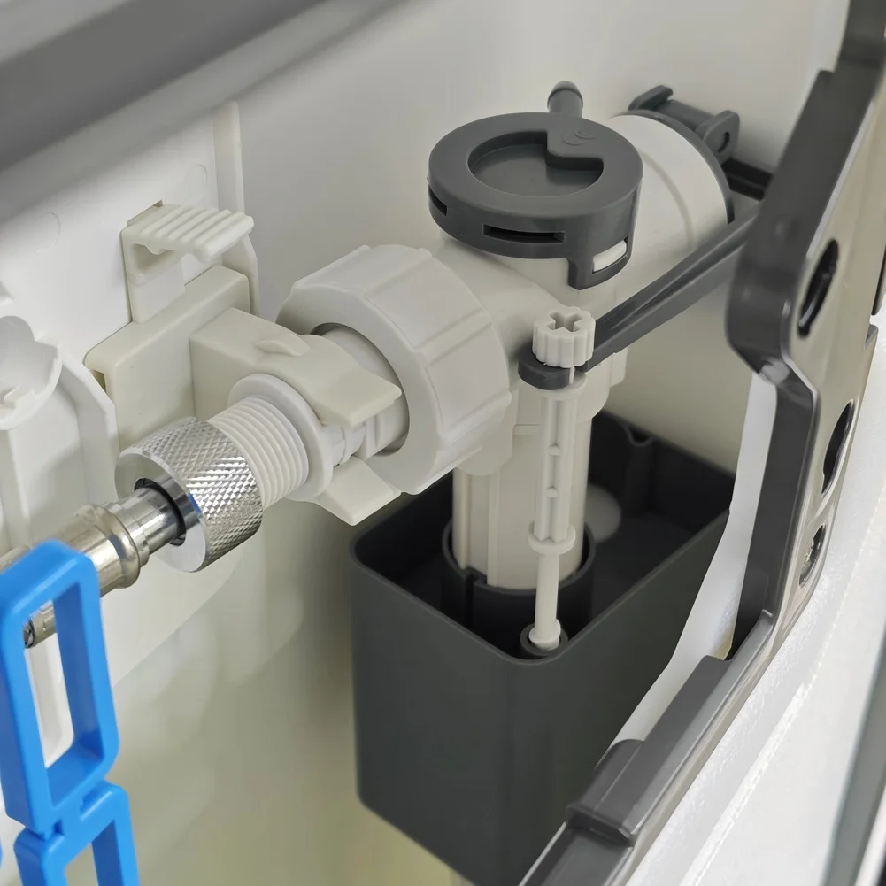 Toilets Cistern Filling Valve Concealed Side Inlet Valve Adjustable Water Level Water Tank Repair Accessories Water Supply Valve
