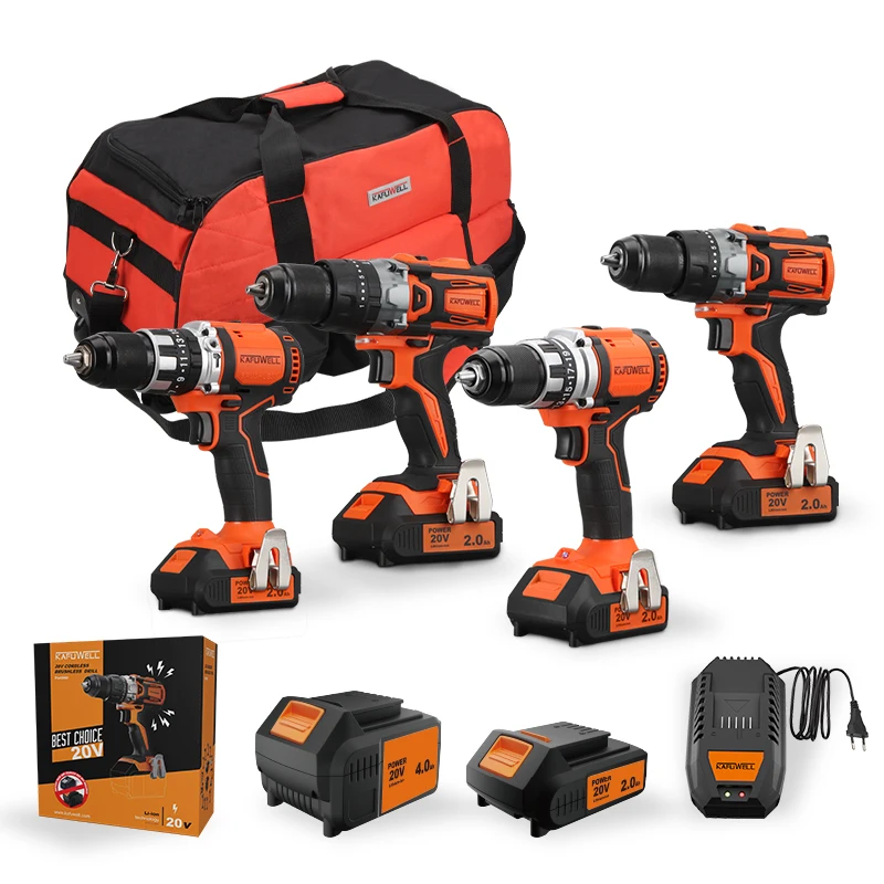 

Variable Speed Brushless 20v Battery Ce Certificate Impact Cordless Power Drills Lithium Electric Drill