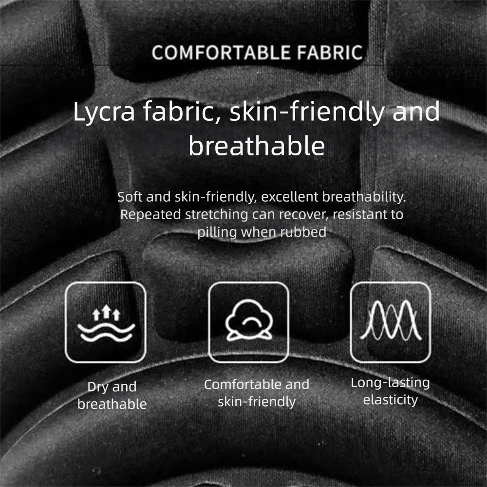 مرونة عالية ثلاثية الأبعاد غطاء مقعد دراجة نارية تنفس المضادة للانزلاق غطاء مقعد دراجة نارية كهربائية سميكة واقية من الشمس #5