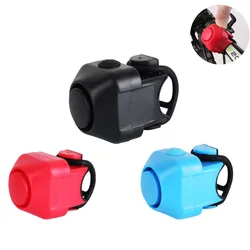 Bocina electrónica para bicicleta, 130 db, advertencia de seguridad, campana eléctrica, sirena de policía, alarma para manillar de bicicleta, timbre, accesorios para ciclismo