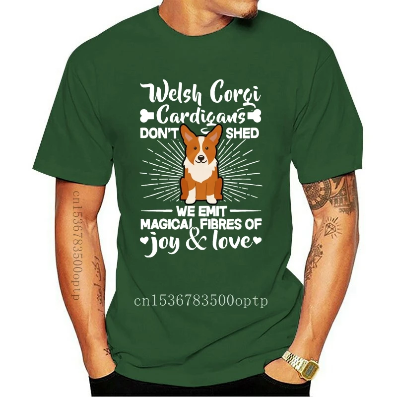 Mens Clothes Welsh Corgi Cardigans Hair - Dont Shed T-Shirt women\'s Fashion T-shirt