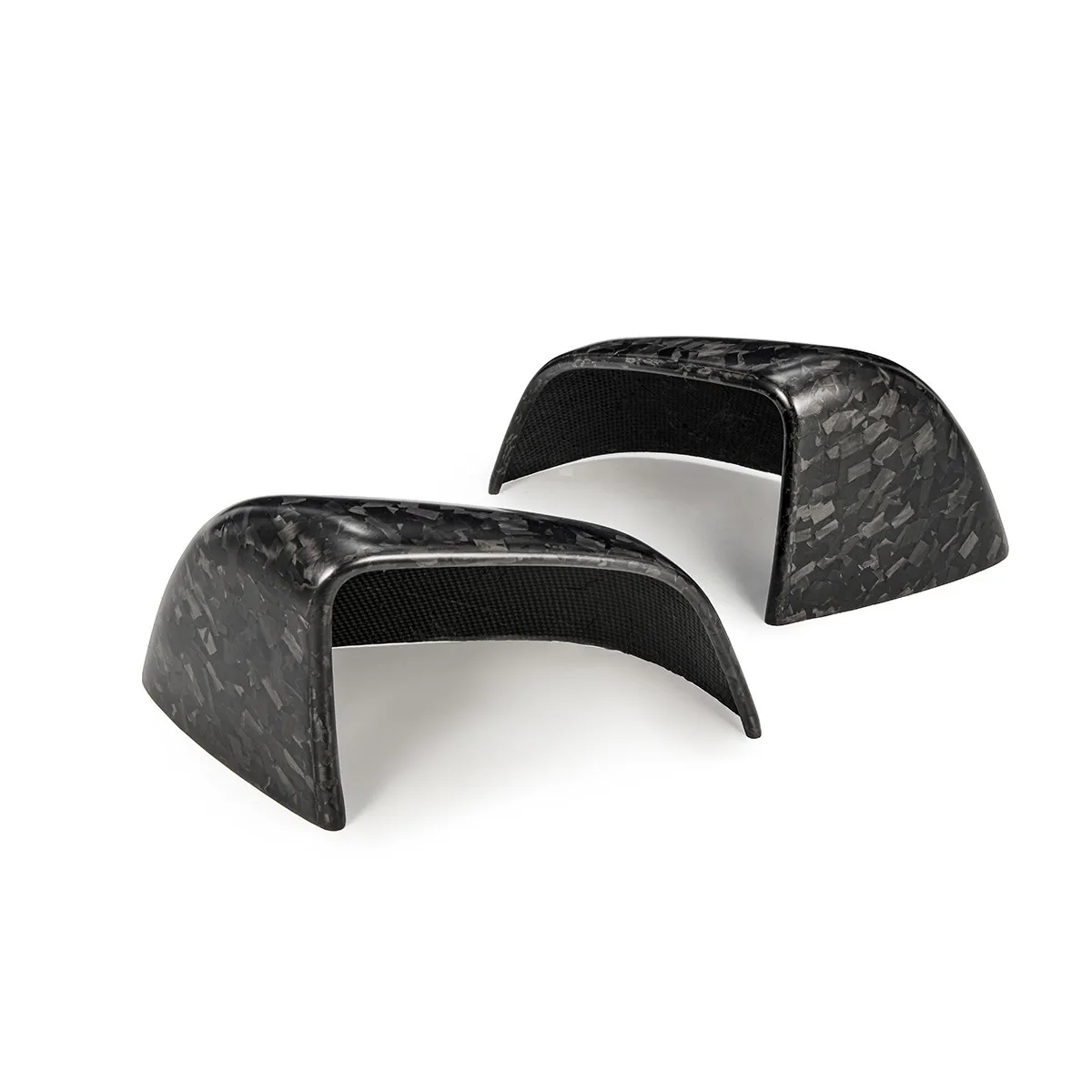 Fit 2017-2023 Tesla Model Y 3K Dry Carbon Black Side Mirror Cover