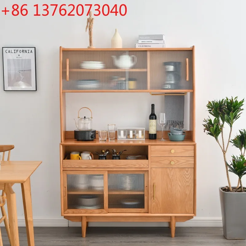 

Multi-functional Living Room Nordic Display Tea Cupboard Living Room Cabinet Modern Kitchen Home Furniture