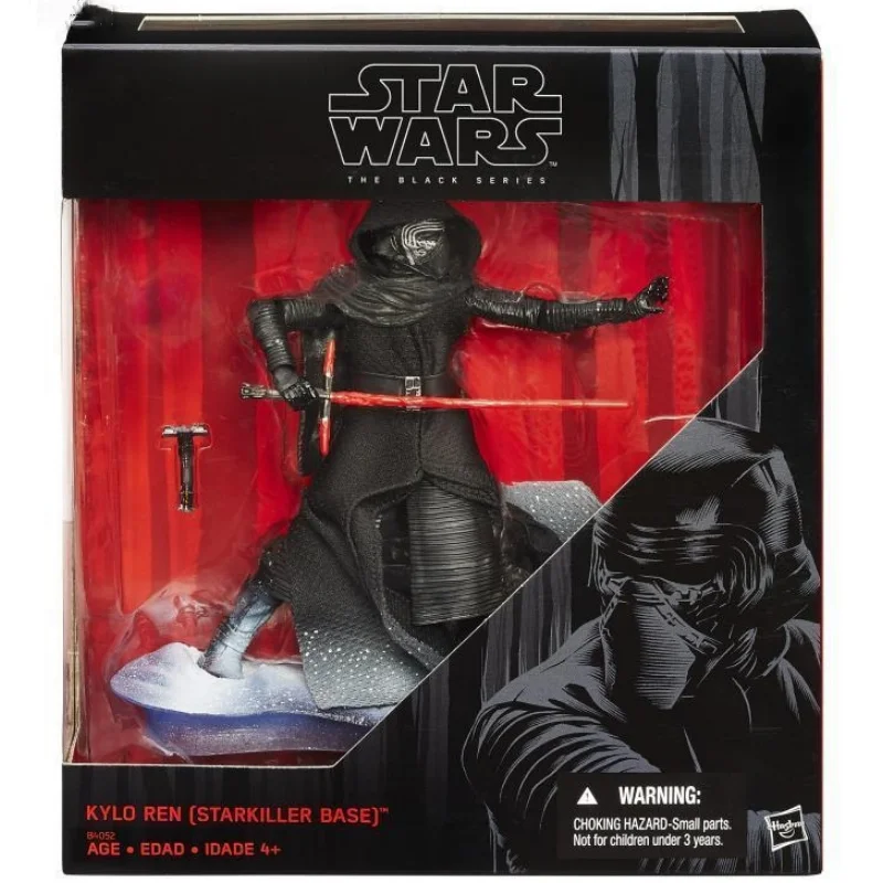 Hasbro Star Wars la serie negra Kylo Ren Starkiller Base figura de acción de juguete de 6 pulgadas B4052