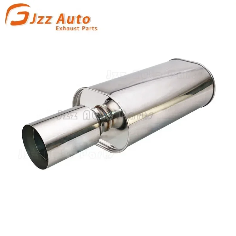 JZZ new product 2.5 inch muffler pipe auto part car exhaust muffler