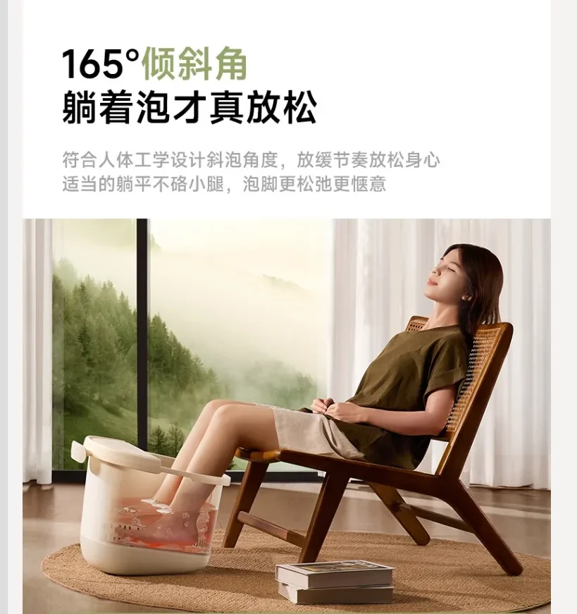 220V Bear Foot Spa Bath Massager with Heating and Constant Temperature for Home Relaxation WCW