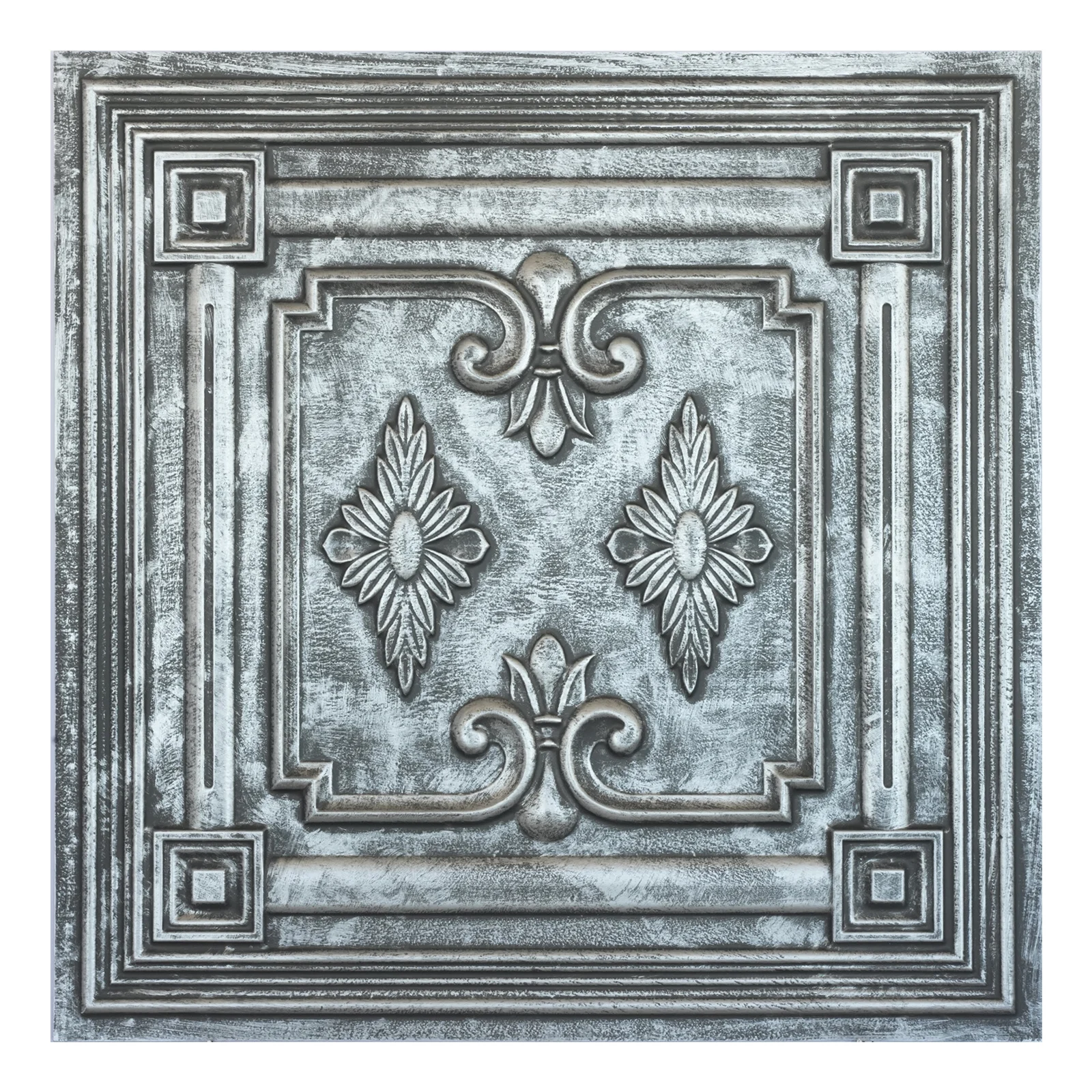 Artistic 3D Ceiling Tile Interior Decorative Panel for Barber house PL63 Antique tin 10tiles/lot