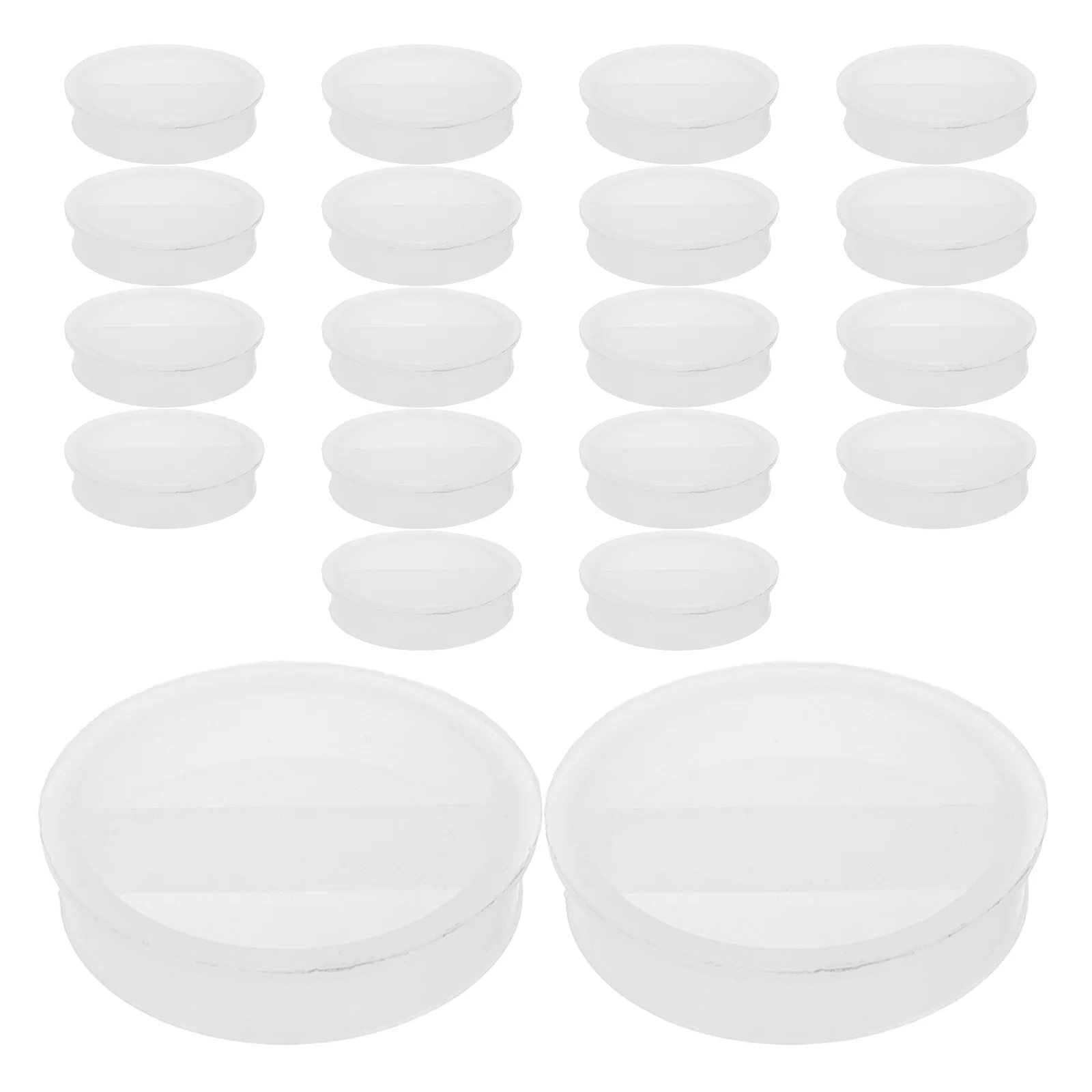 ฝาปิดกล่องออมสิน 20 ชิ้น ขนาด 27 มม. ฝาปิดรูสำหรับกล่องออมสินแบบใส ป้องกันฝุ่น สำหรับเด็ก