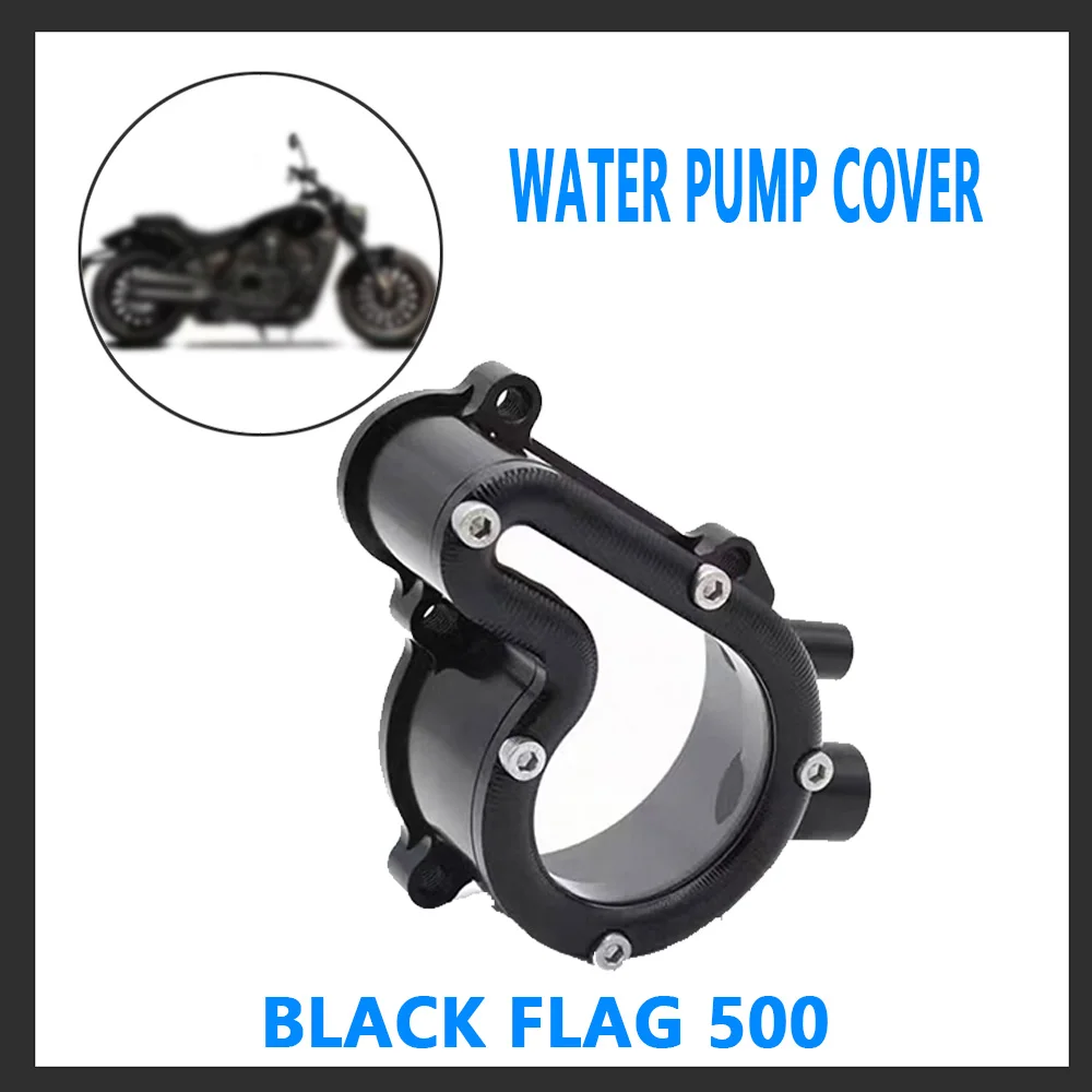Para Black Flag 500 cubierta de bomba de agua transparente c instalación no destructiva para mejorar el valor de p retro resistente a los arañazos