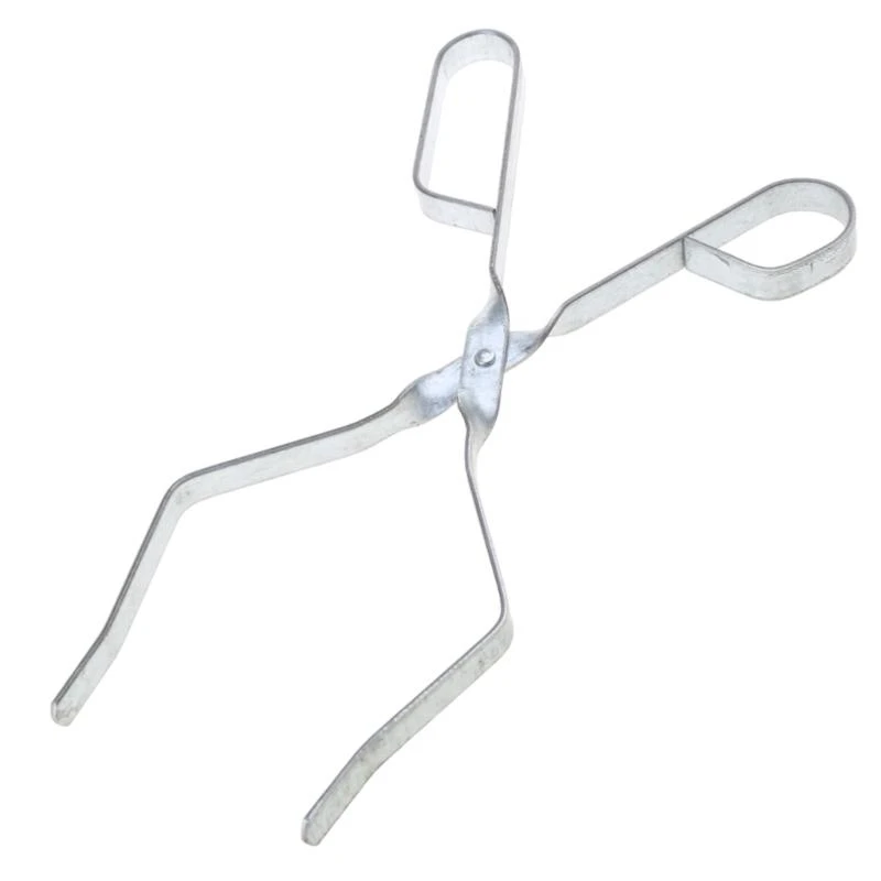 W89C 실험실 플라스크 비이커 클립 비이커 집게 금속 실험실 클립 도구 물리 화학 실험실을위한 50ml-1000ml 용량