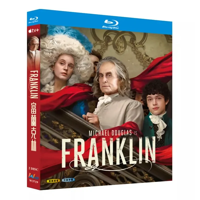 

Blu-ray Ultra HD American Drama Franklin BD Disc CD Box with Chinese and English Subtitles