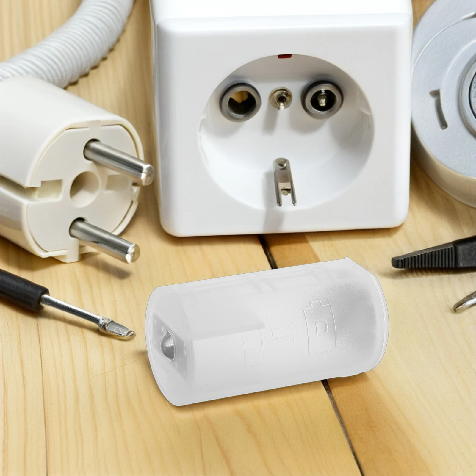 

4Pcs Conversion Tubes Plastic D Adapter Holders Easy Installation Multi-Scenario Use Long-Lasting