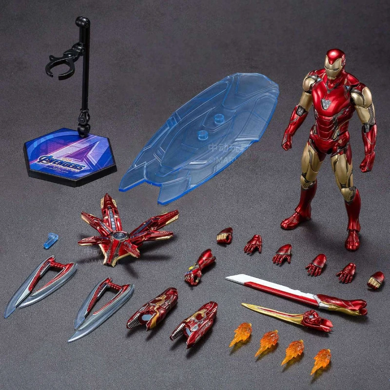 Zhongdong MK852.0 정품 10주년 기념 발광 버전, 나노 배틀 아머, 스틸 로봇 피규어, 이동식 조인트