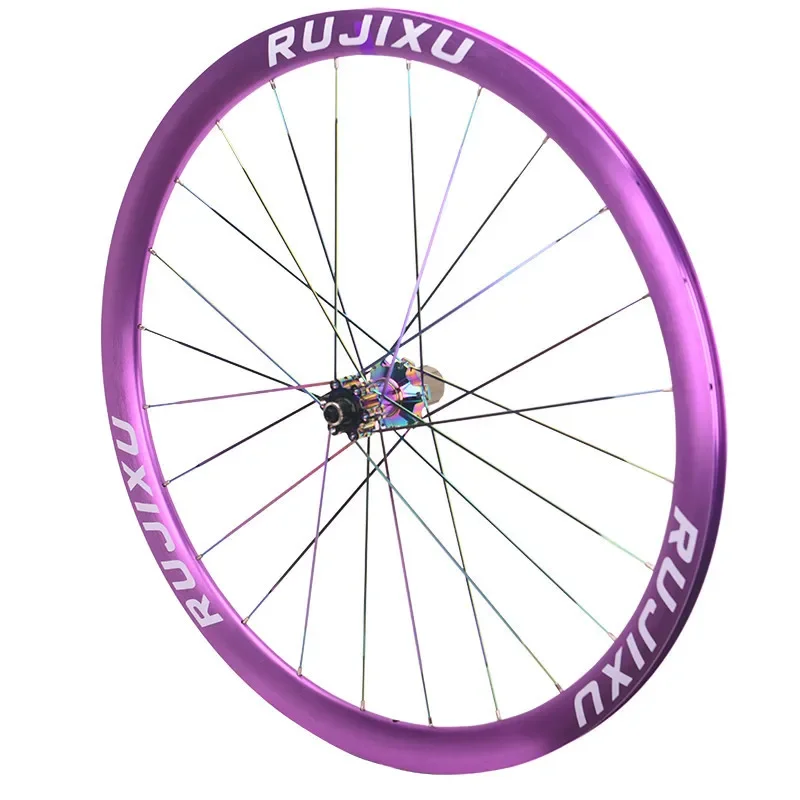 700C Melon wheel set 120 sound RUJIXU38mm frame high road disc brake bicycle wheel set aluminum rim