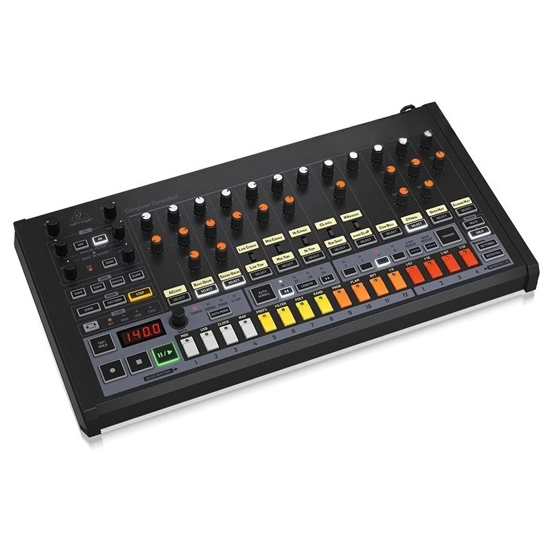 

Dual mode professional analog drum machine