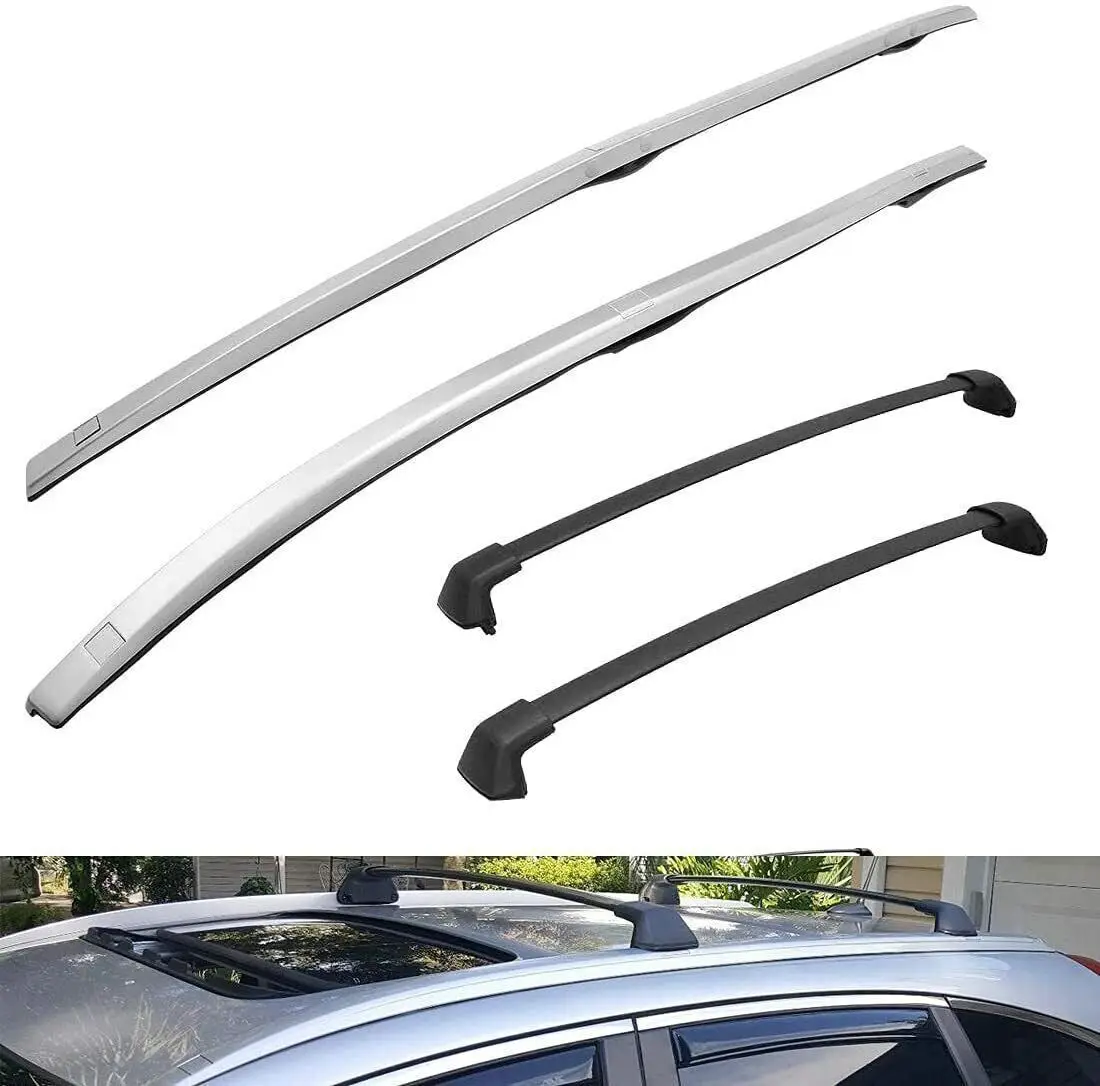 4Pcs Roof Rack Rail Cross Bar Crossbar Carrier Fits for Honda CRV CR-V 2012-2016