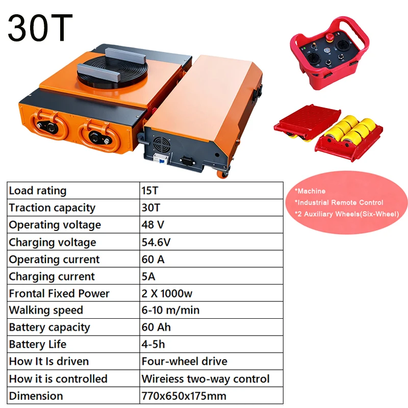 

Warehouse Transporting Dolly Electric Cargo Moving Skate Equipment Trolley Appliance Carrying Roller Machine Truck