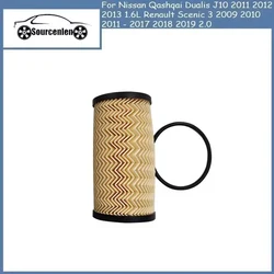 Oil Filter 8200362442 for Nissan Qashqai Dualis J10 2011 2012 2013 1.6L Renault Scenic 3 2009 2010 2011 - 2017 2018 2019 2.0