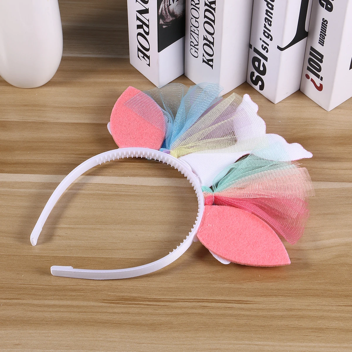 

Mermaid Headband Kids Costume Hair Accessory Shell Sea Star Chiffon Flowers Decoration Festival Birthday Party Cosplay Headpiece