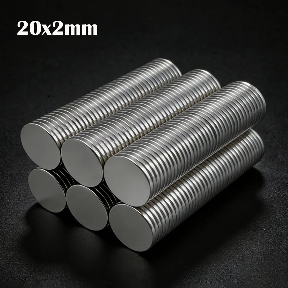 

5-50Pcs 20x2mm Super Powerful Round Magnet Neodymium Magnets N35 NdfeB Strong Magnet Permanent Magnetic Imanes Magnetic Sheet