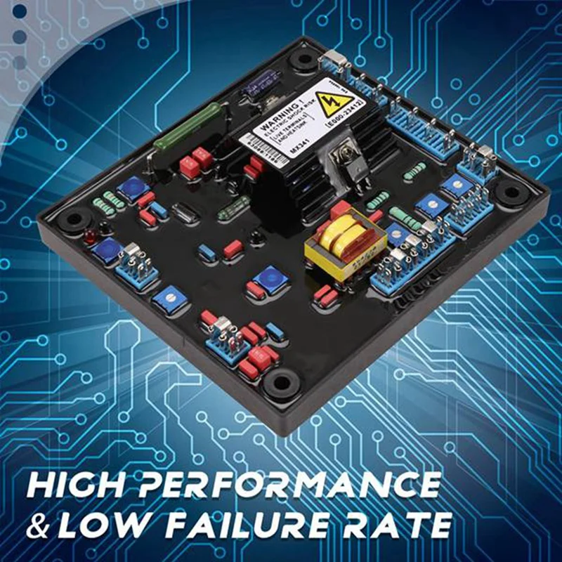 MX341A AVR Generator Automatic Voltage Regulator Stabilizer Control Module Permanent Generator Component