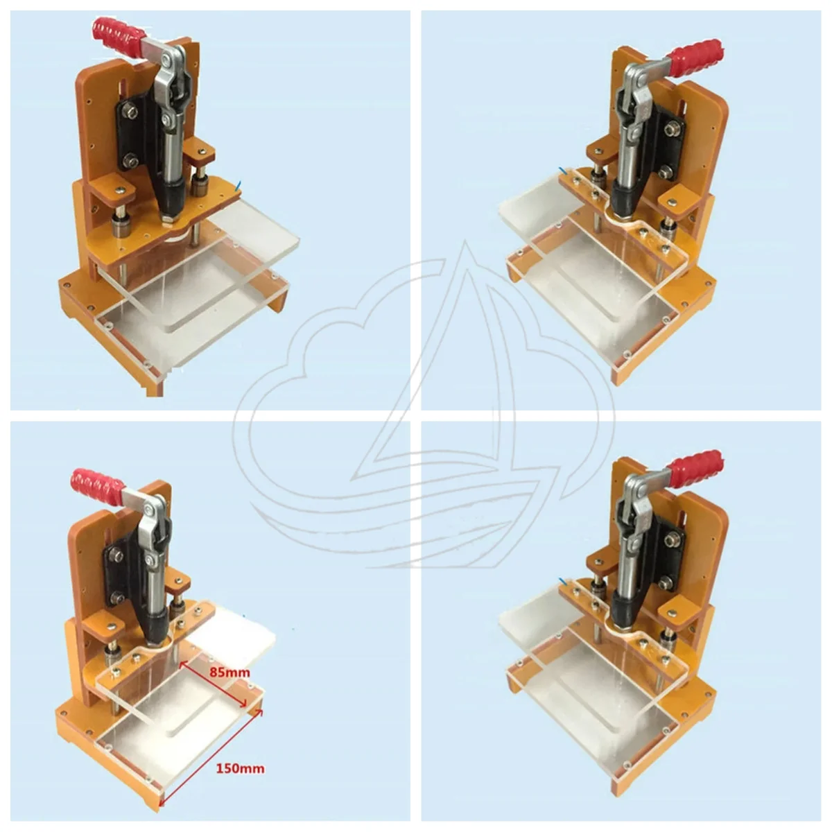 Universal 3D PCB Test Frame, Adjustable PCBA Test Jig Holder for Circuit Board Functional Testing