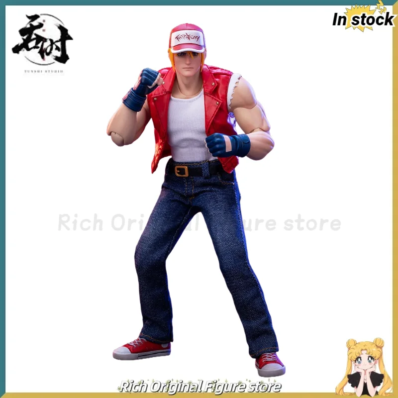 

【In Stock】Original Tun Shi Studio THE KING OF FIGHTERS '97 Terry Bogard Anime 1/12 Moving Clothing Doll Model Toys Gifts